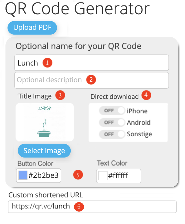 PDF QR Code